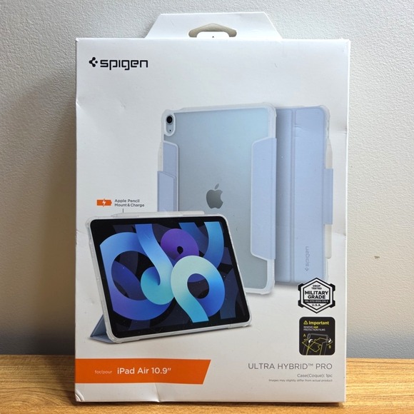 Spigen Other - Spigen iPad Air 6th Gen 11" 2024 or 10.9" 2022/2020 Case Ultra Hybrid Pro Blue